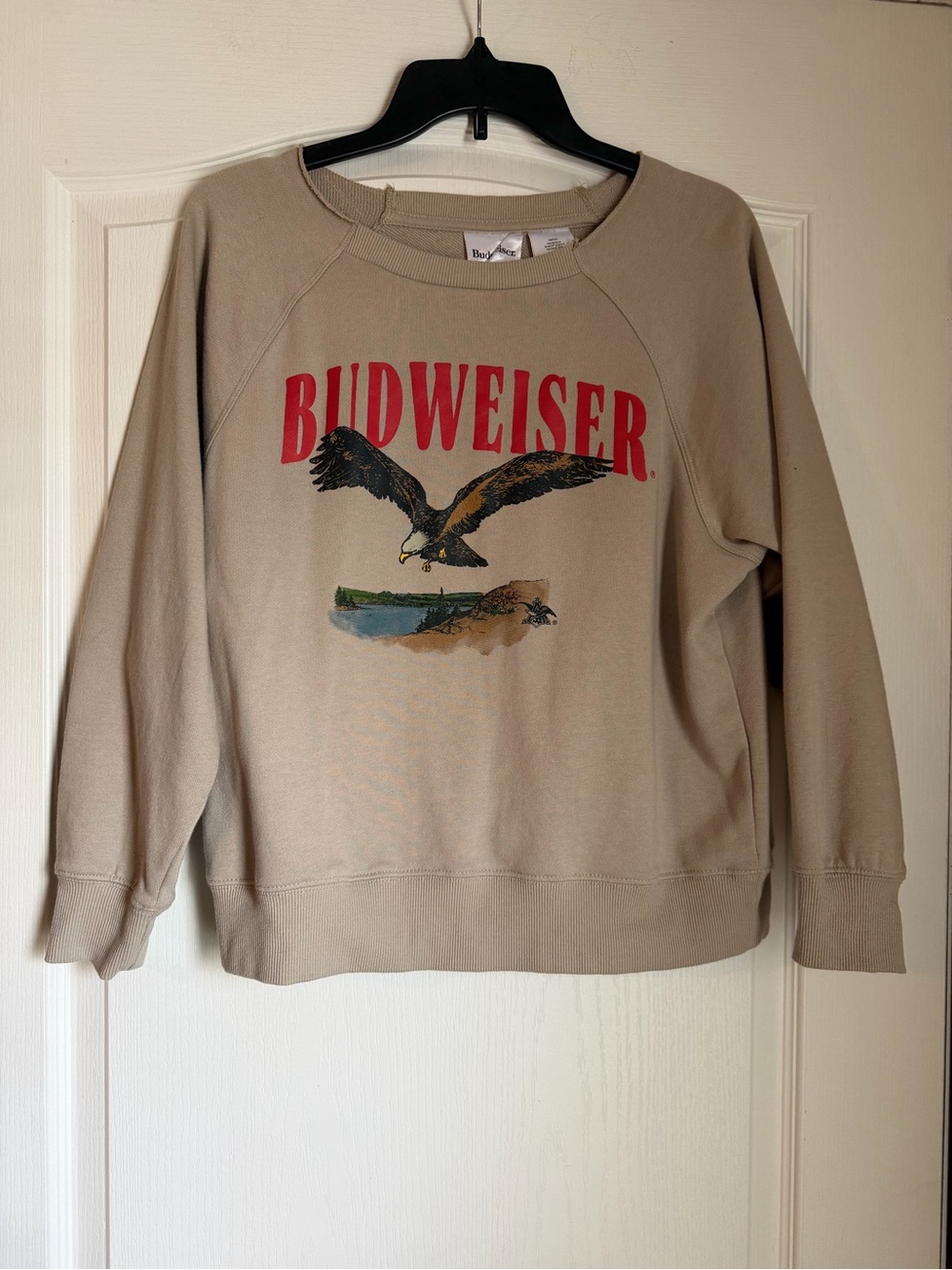 Budweiser Graphic Crewneck Sweatshirt Size Small